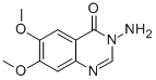 3-氨基-6,7-二甲氧基-4(3h)-喹唑啉酮结构式_34659-16-0结构式