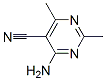 4-氨基-5-氰基-2,6-二甲基嘧啶结构式_34684-87-2结构式