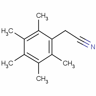 五甲基苯乙腈结构式_34688-70-5结构式