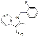 1-(2-氟苄基)-2-甲基-1H-吲哚-3-甲醛结构式_347323-87-9结构式