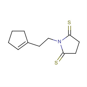 1-[2-(1-环戊烯-1-基)乙基]-2,5-吡咯烷二硫酮结构式_347380-73-8结构