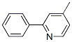 4-Methyl-2-phenylpyridine Structure,3475-21-6Structure
