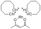 乙酰萘基双(环辛烯)铑(I)结构式_34767-55-0结构式