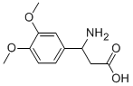 3-氨基-3-(3,4-二甲氧基苯基)-丙酸结构式_34840-85-2结构式