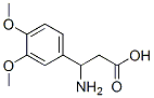 3-氨基-3-(3 4-二甲氧基苯基)丙酸结构式_34841-09-3结构式