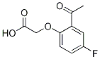 2-(2-乙酰基-4-氟苯氧基)乙酸结构式_34848-65-2结构式