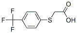 2-(4-(Trifluoromethyl)phenylthio)acetic acid Structure,349-83-7Structure