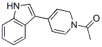 3-(1-乙酰基-4-二氢-4-吡啶)吲哚结构式_34981-12-9结构式