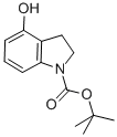 Tert-butyl 4-hydroxyindoline-1-carboxylate Structure,350683-35-1Structure
