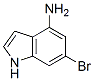 4-氨基-6-溴吲哚结构式_350800-81-6结构式
