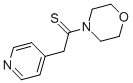 4-(4-吡啶硫代乙酰基)吗啉结构式_35081-79-9结构式