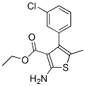 Ethyl 2-amino-4-(3-chlorophenyl)-5-methyl-3-thiophenecarboxylate Structure,350989-54-7Structure