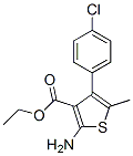 Ethyl 2-amino-4-(4-chlorophenyl)-5-methyl-3-thiophenecarboxylate Structure,350989-77-4Structure