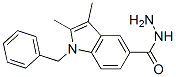 1-Benzyl-2,3-dimethyl-1H-indole-5-carbohydrazide Structure,350990-21-5Structure