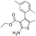 Ethyl 2-amino-4-(2,5-dimethylphenyl)-5-methylthiophene-3-carboxylate Structure,350990-31-7Structure