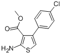 2-氨基-4-(4-氯苯基)噻吩-3-羧酸甲酯结构式_350997-10-3结构式