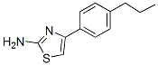 4-(4-丙苯基)噻唑-2-胺结构式_350997-71-6结构式