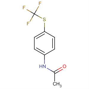 N-[4-[(三氟甲基)硫代]苯基]-乙酰胺结构式_351-81-5结构式