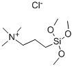 氮位-三甲氧基硅基丙基-氮,氮,氮位-三甲基氯化铵结构式_35141-36-7结构式
