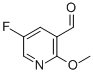 5-Fluoro-2-methoxynicotinaldehyde Structure,351410-62-3Structure
