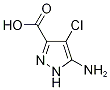 3-氨基-4-氯-1H-吡唑-5-羧酸结构式_351990-69-7结构式