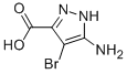 5-氨基-4-溴-1H-吡唑-3-羧酸结构式_351990-74-4结构式