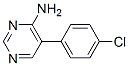 5-(4-Chlorophenyl)pyrimidin-4-amine Structure,35202-25-6Structure