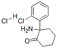 2-氨基-2-(2-氯苯基)环己酮盐酸盐结构式_35211-10-0结构式