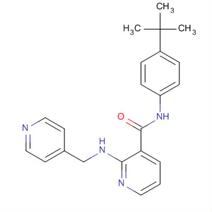N-(4-tert-butylphenyl)-2-((4-pyridinylmethyl)amino)-3-pyridinecarboxamide Structure,352227-74-8Structure