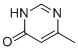 4-Hydroxy-6-methylpyrimidine Structure,3524-87-6Structure