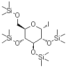 2,3,4,6-Tetrakis-o-(trimethylsilyl)-alpha-d-glucopyranosyl iodide Structure,352432-46-3Structure