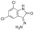 5,7-Dichloro-3-hydrazono-1,3-dihydro-indol-2-one Structure,35246-87-8Structure