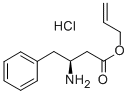 (S)-3-氨基-4-苯基丁酸烯丙酯 盐酸盐结构式_352523-25-2结构式