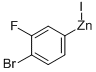 4-溴-3-氟苯基碘化锌结构式_352525-65-6结构式
