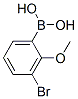 3-溴-2-甲氧基苯硼酸结构式_352525-80-5结构式