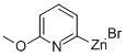 6-甲氧基-2-吡啶基溴化锌结构式_352530-39-3结构式