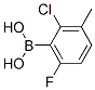 2-Chloro-6-fluoro-3-methylphenylboronic acid Structure,352535-85-4Structure
