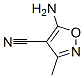 5-Amino-3-methyl-4-isoxazolecarbonitrile Structure,35261-01-9Structure
