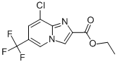 8-氯-6-(三氟甲基)咪唑并[1,2-a]-吡啶-2-羧酸乙酯结构式_353258-31-8结构式