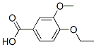 4-Ethoxy-3-methoxy-benzoic acid Structure,3535-30-6Structure