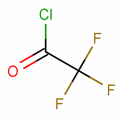 2,2,2-Trifluoroacetyl chloride Structure,354-32-5Structure