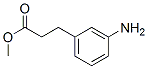 3-(3-氨基-苯基)-丙酸甲酯结构式_35418-08-7结构式