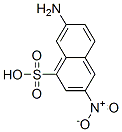 7-氨基-3-硝基-1-萘磺酸结构式_35439-66-8结构式