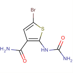 2-[(氨基羰基)氨基]-5-溴-3-噻吩羧酰胺结构式_354812-10-5结构式