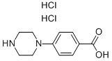 4-(哌嗪-1-基)苯甲酸双盐酸盐结构式_354813-11-9结构式