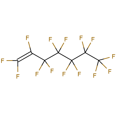 全氟庚烯-1结构式_355-63-5结构式