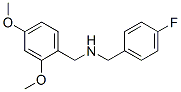 1-(2,4-Dimethoxyphenyl)-N-(4-fluorobenzyl)methanamine Structure,355815-27-9Structure