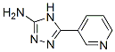 5-(吡啶-3-基)-4H-1,2,4-三唑-3-胺结构式_35607-27-3结构式