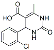 4-(2-Chlorophenyl)-1,2,3,4-tetrahydro-6-methyl-2-oxo-5-pyrimidinecarboxylic acid Structure,356566-56-8Structure