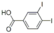 3,4-二碘苯甲酸结构式_35674-20-5结构式